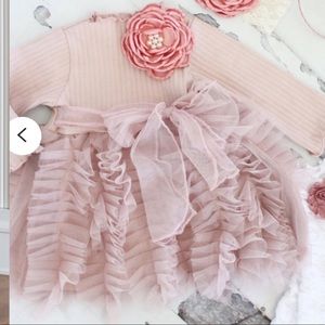 Girls Boutique Dress w/o Sash/bow